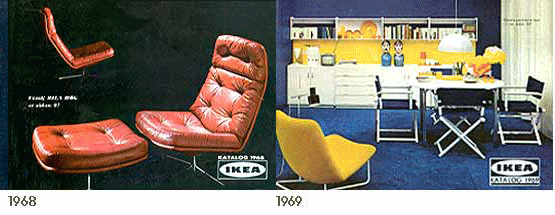 Ikeakataloger 1968 - 1969