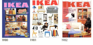 Ikeas 1980-tal - Ikeakataloger 1980 - 1982