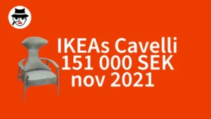 Cavelli rekord för Ikeamöbel