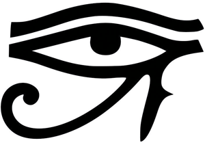 Horus öga en egyptisk symbol