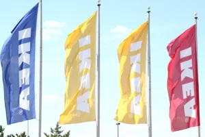 Ikea igen flaggor