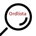 Ordlista 1900-talets formgivning och design