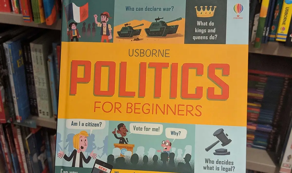 En bok om politik för nybörjare - demokrati statsskick.